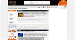 Desktop Screenshot of gnet.tn